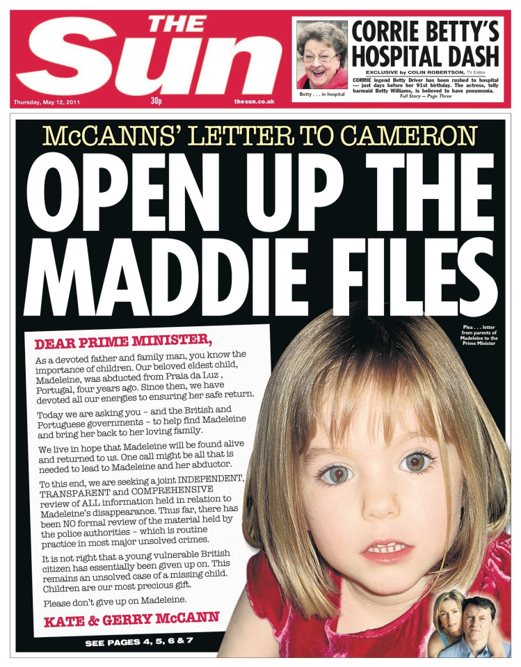 The Sensational New Documentary About World's Most Famous Missing Child Case Is Now Available On