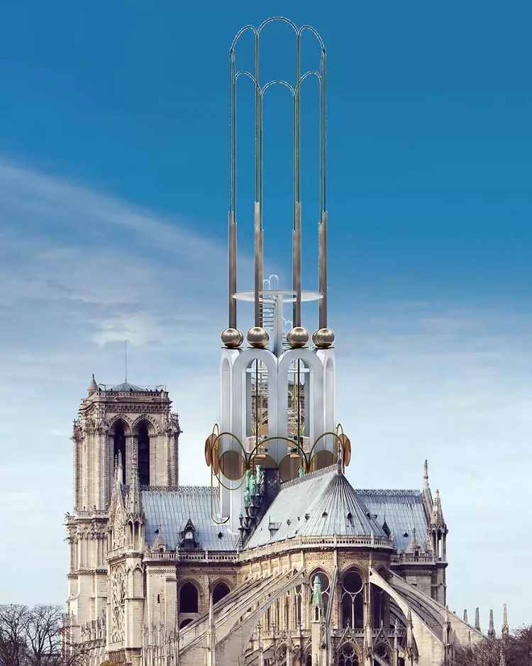 Stunning Redesign Concepts For Notre Dame Cathedral From Some Of The