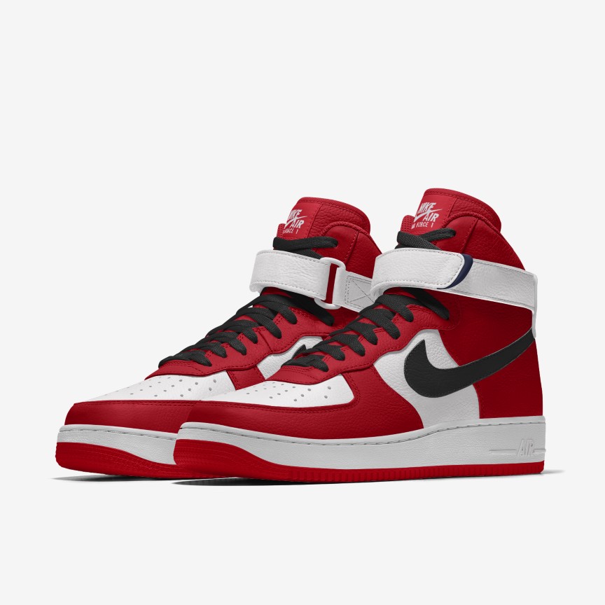 Nieuwe Nike By You Air Force 1 High opties Sneakerjagers