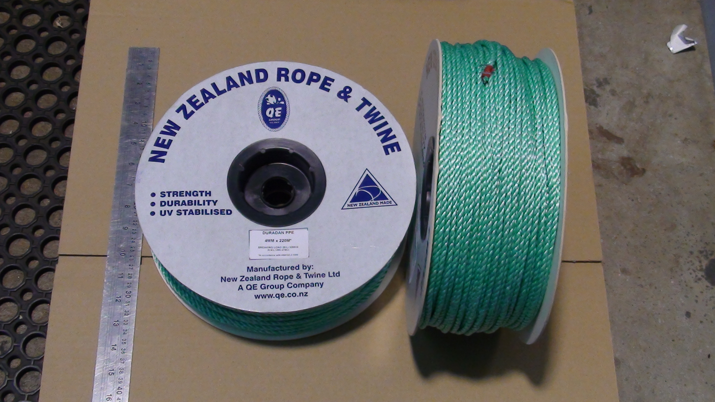 actionfishing 4mm x 220m Duradan PPE rope for sale!