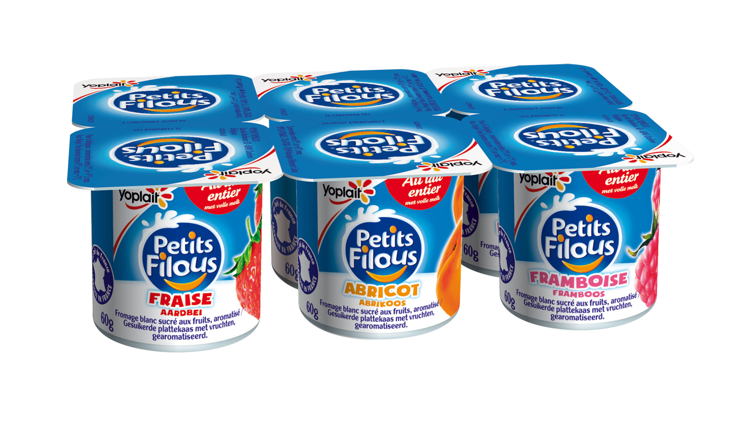 Petits Filous fruits 7 60g x6 Solucious