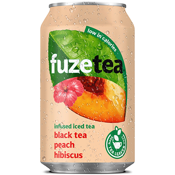 Black Tea perzikhibiscus 33cl Solucious