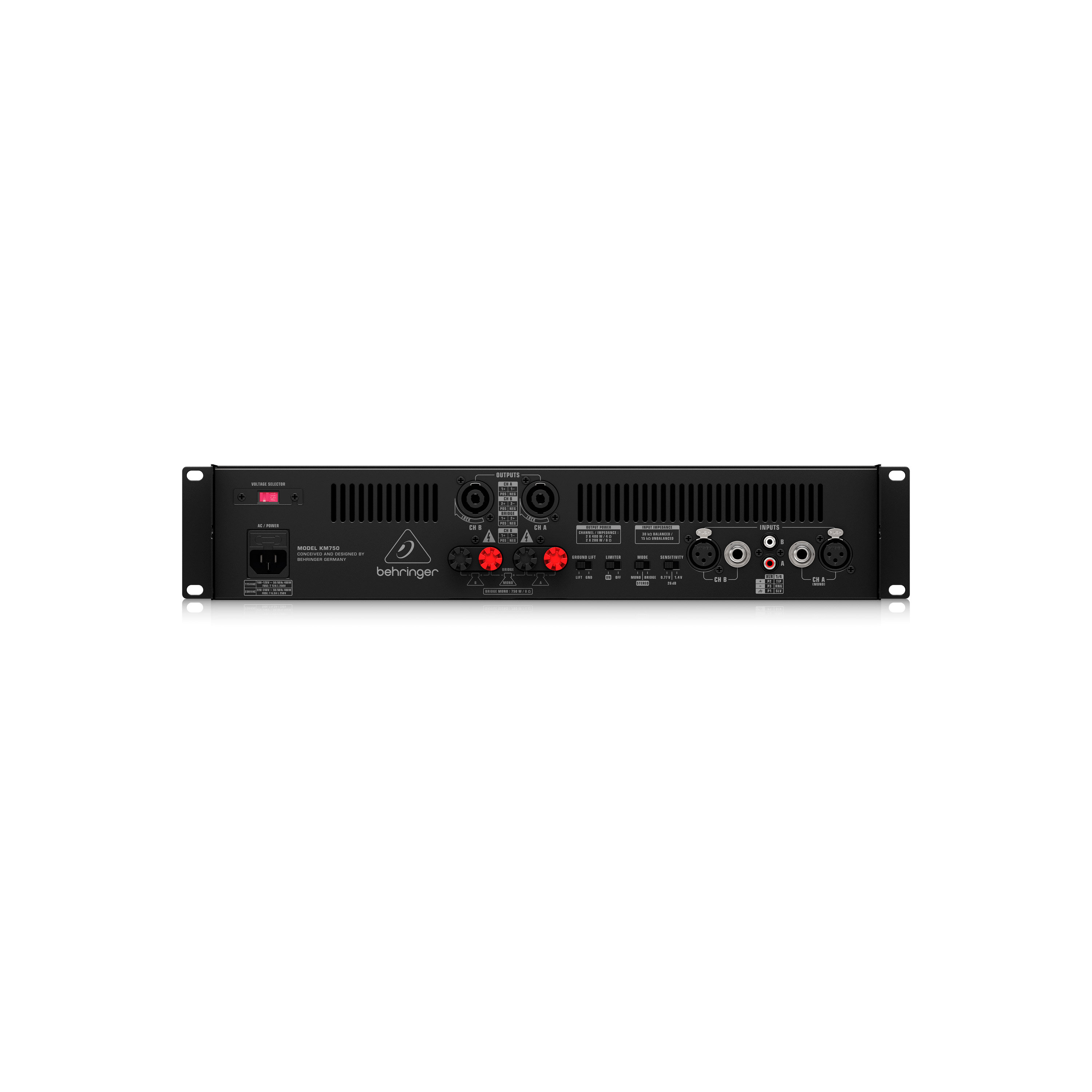 Behringer KM750 Amplificateur Sonorisation