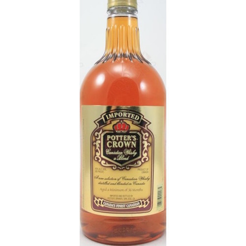 Potter's Crown Canadian Whiskey