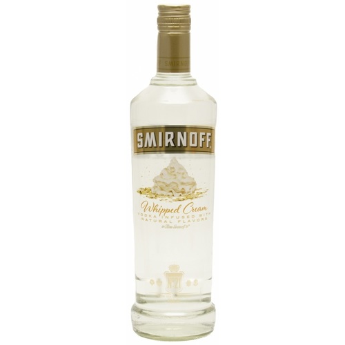 Smirnoff Vodka • Whipped Cream