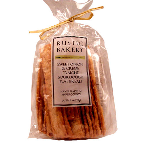 Rustic Flatbread • Onion Creme Fraiche