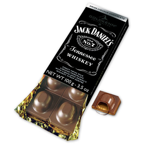 Goldkenn Chocolate Bar • Jack Daniels