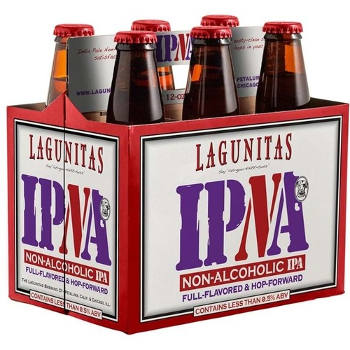 Lagunitas Ipna Nonalcoholic IPA • 6pk Bottle