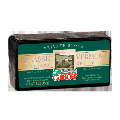 Cabot Private Stock Cheddar Black Wax