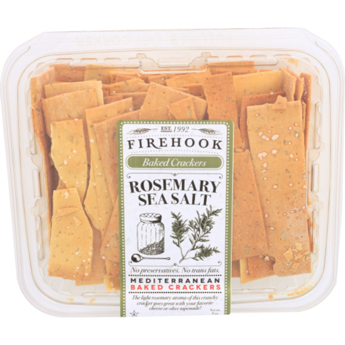 Firehook Baked Crackers • Rosemary Sea Salt