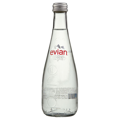 Evian Mineral Water • Glass 330 Ml