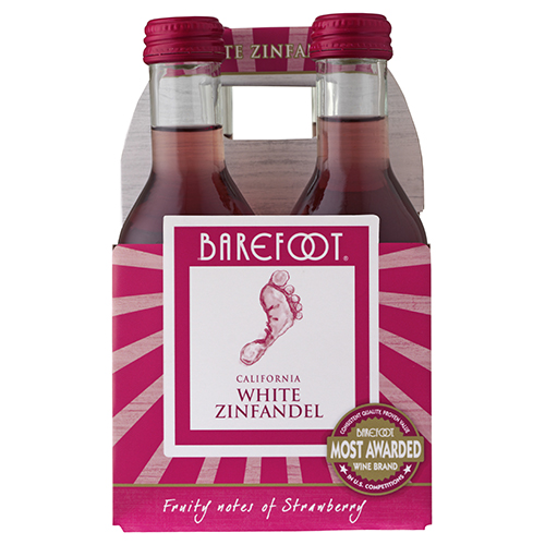 Barefoot White Zinfandel 4pk