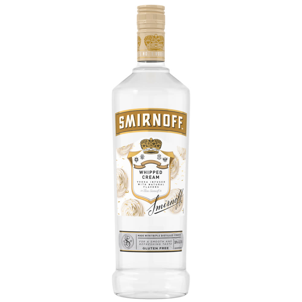Smirnoff Vodka • Whipped Cream