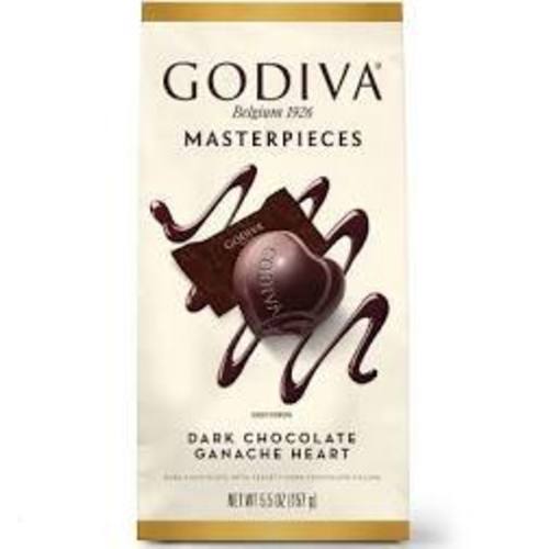 Godiva Ganache Heart Dark Chocolate Mini Candy Bars