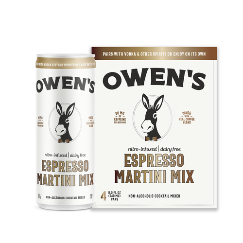 Owen's Craft Mixers 4pk Cans • Espresso Martini