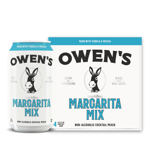 Owen's Mixers • Sparkling Margarita Mix Single Can