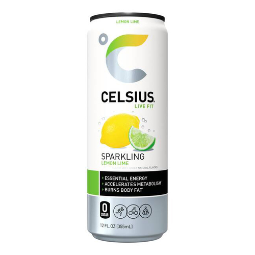 Celsius Sparkling Nocarb Energy Drink • Lemon Lime