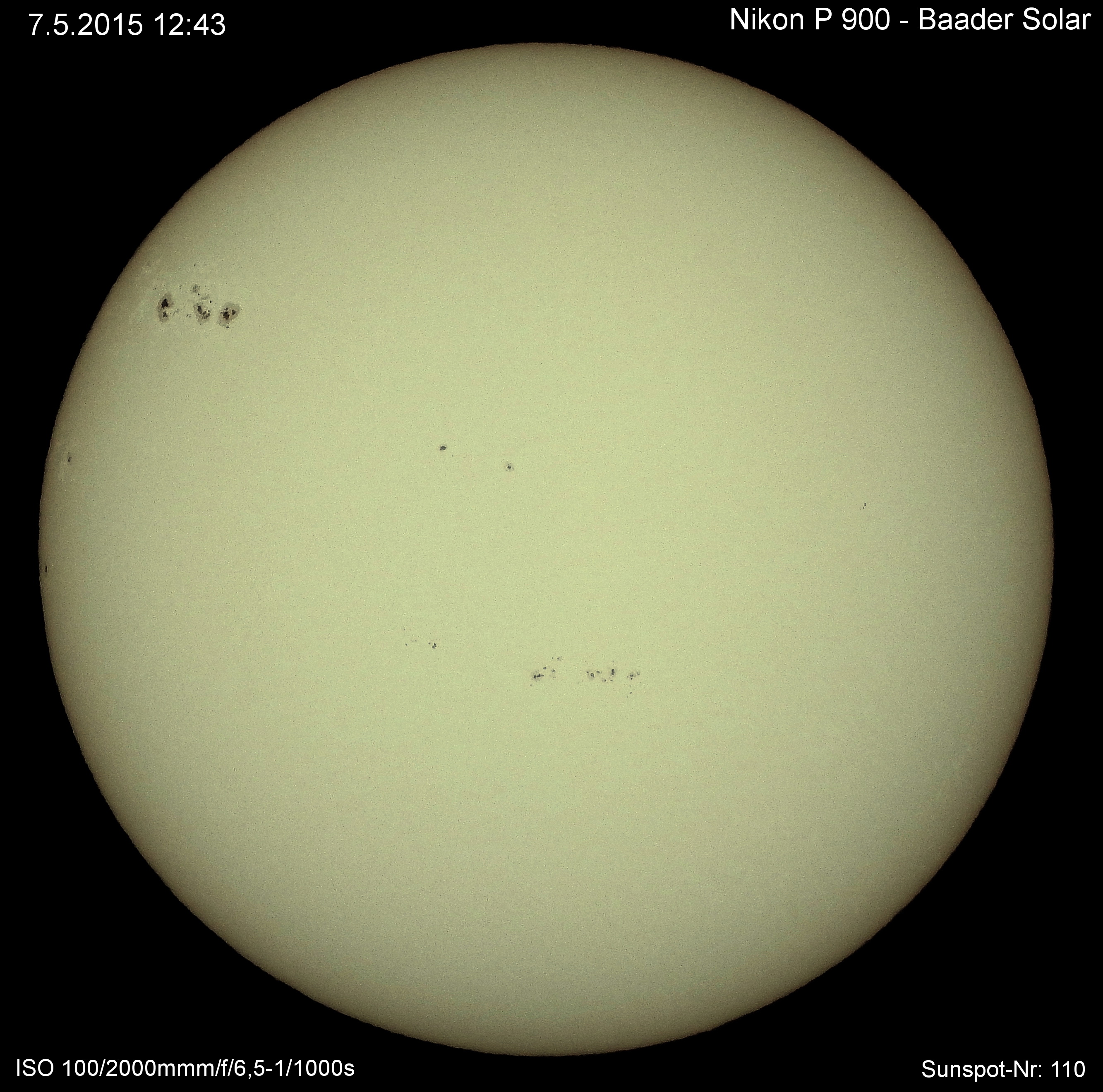 Sonne 7. Mai .2015 Spektrum der Wissenschaft