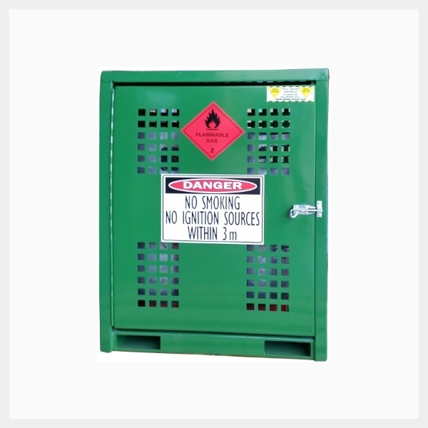 Forklift Gas Cage 4 Cylinder x 15 Kilogram Spill Station Australia