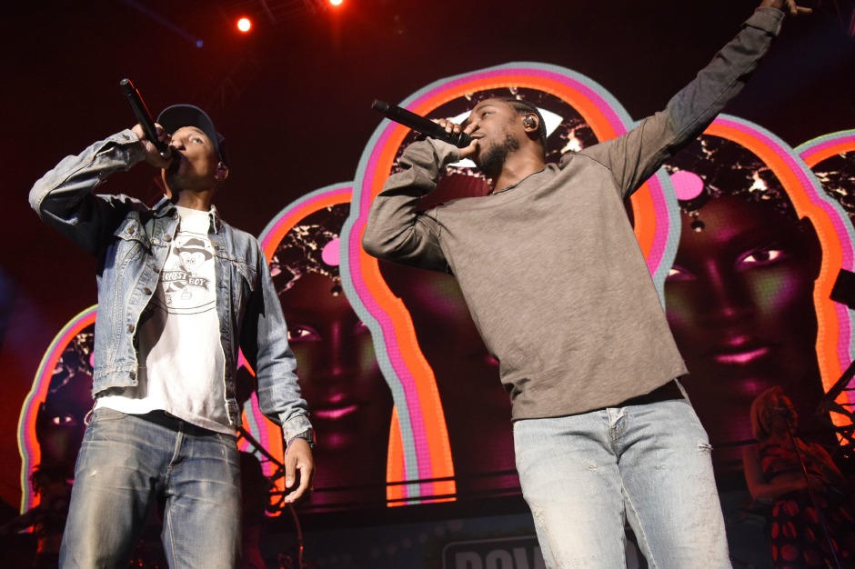 Pharrell Performed 'Alright' With Kendrick Lamar SPIN