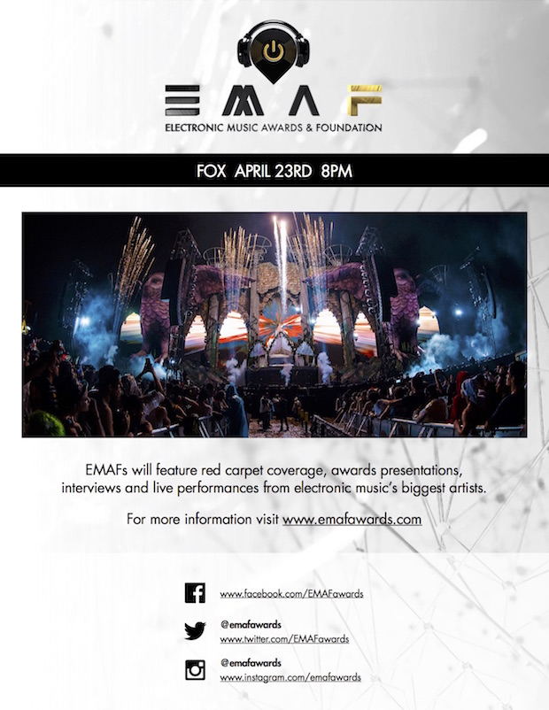 Inaugural Electronic Music Awards to Air on FOX in April SPIN
