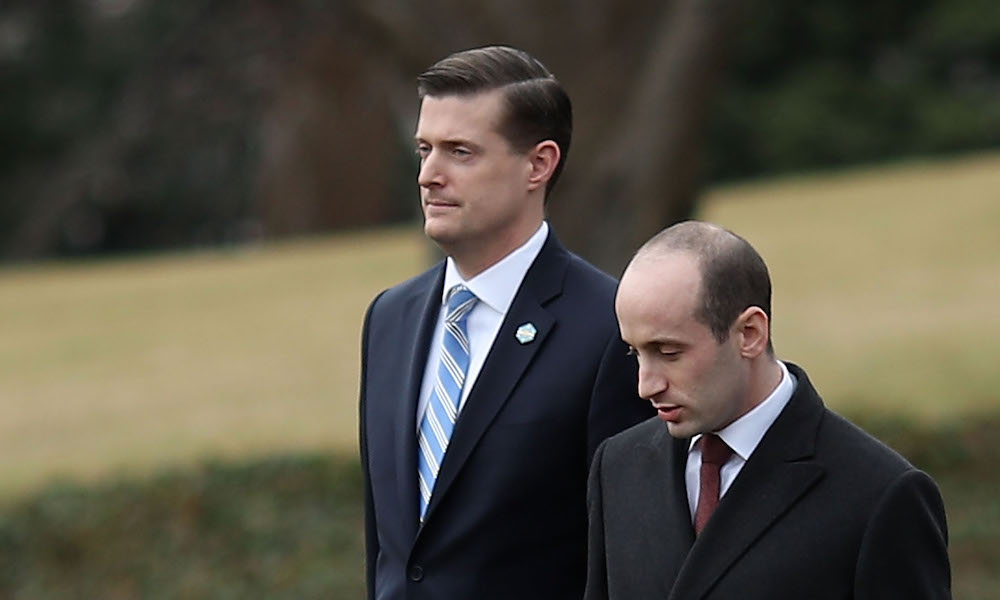 Rob Porter Is Not the First Person Near Trump's White House to Be