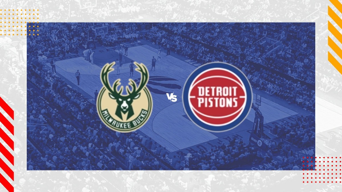 Palpite Milwaukee Bucks x Detroit Pistons x NBA 16/12/2023