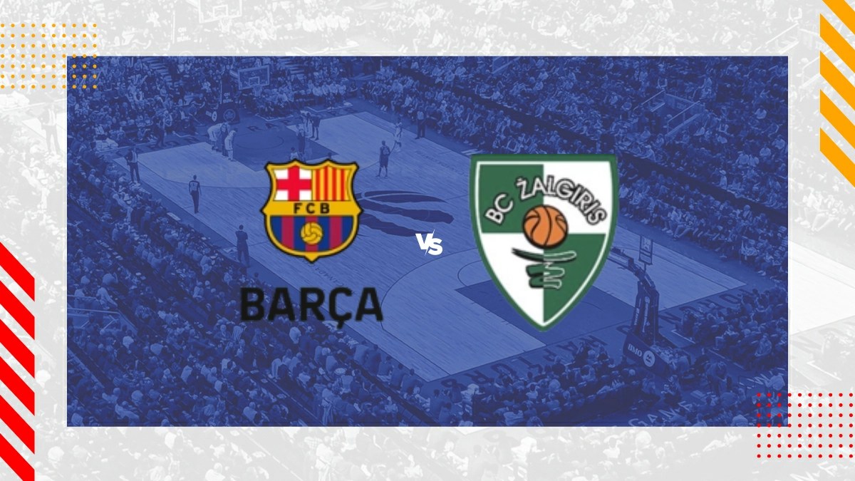 Pronóstico FC Barcelona Zalgiris Kaunas Euroliga 12/1/24