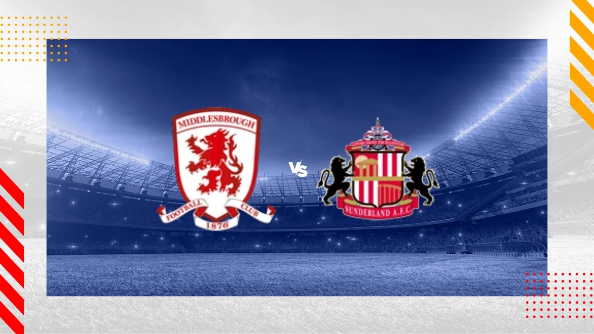 Pronostic Middlesbrough Sunderland Championship 04/02/2024