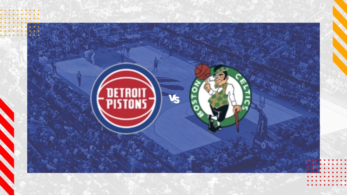 Detroit Pistons vs Boston Celtics Prediction NBA 26/10/2024