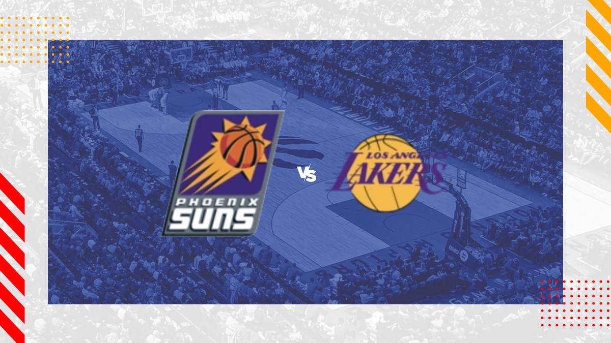 Phoenix Suns vs Los Angeles Lakers Prediction NBA 28/10/2024