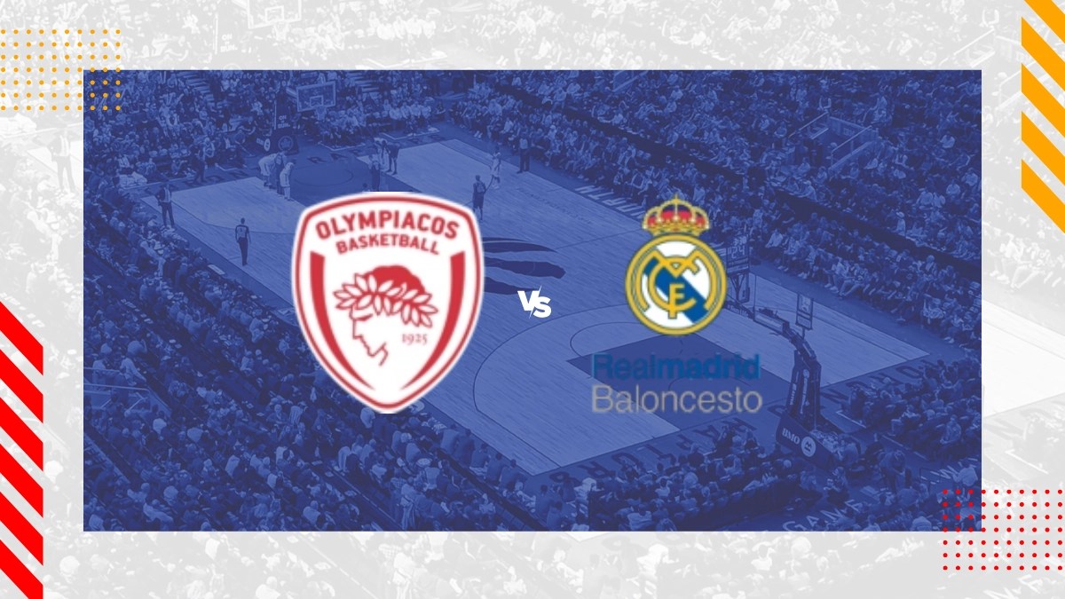 Pronóstico Olympiacos Piraeus Real Madrid Euroliga 29/10/24