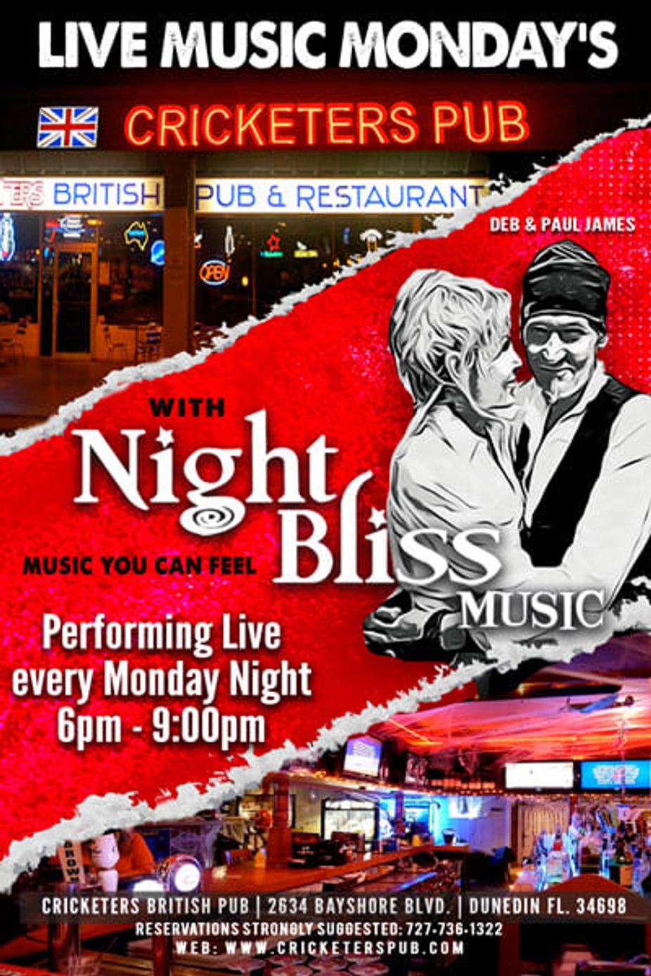 Cricketers British Pub and Restaurant Dunedin, FL