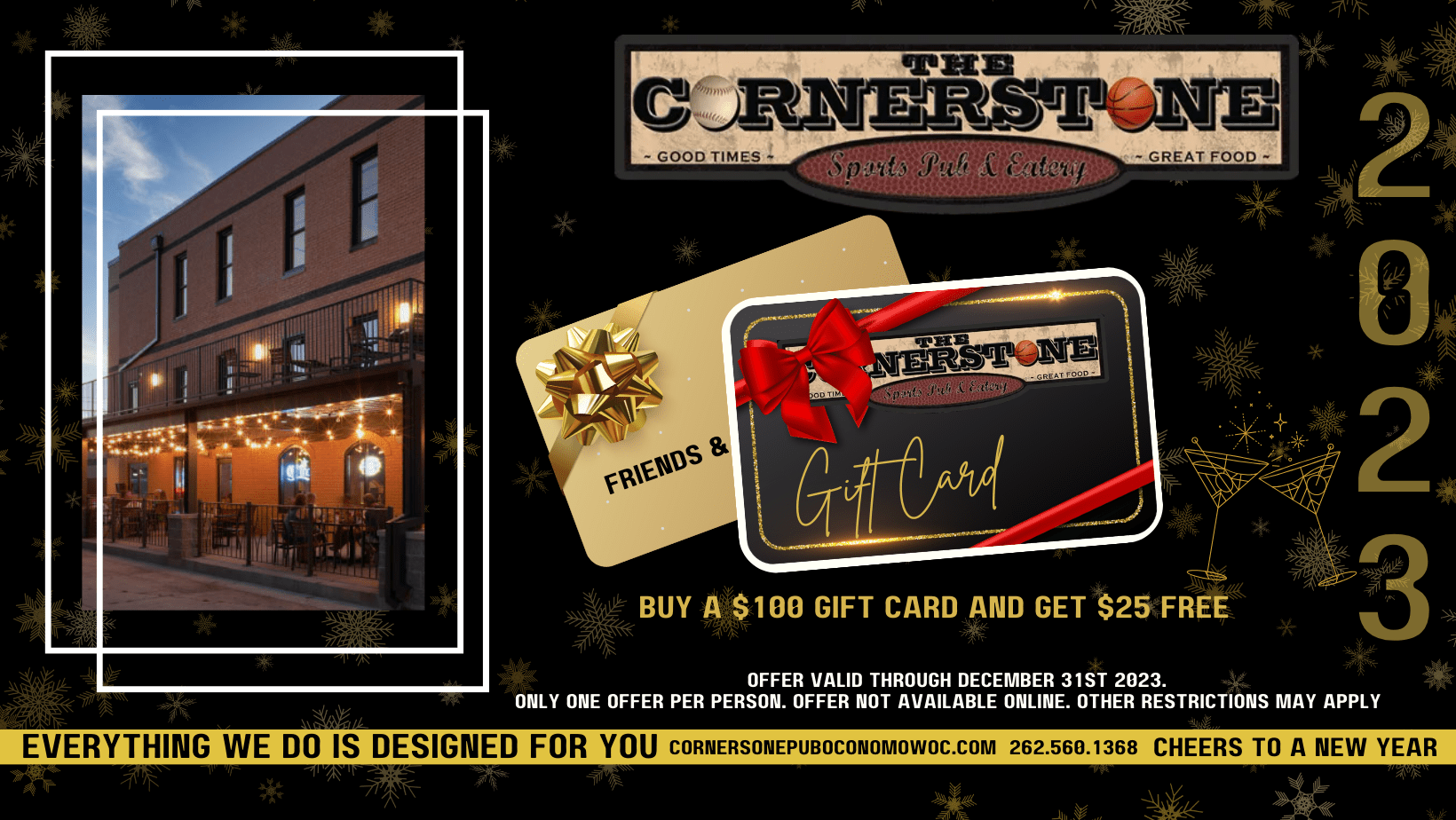 Cornerstone Pub & Eatery Oconomowoc, WI