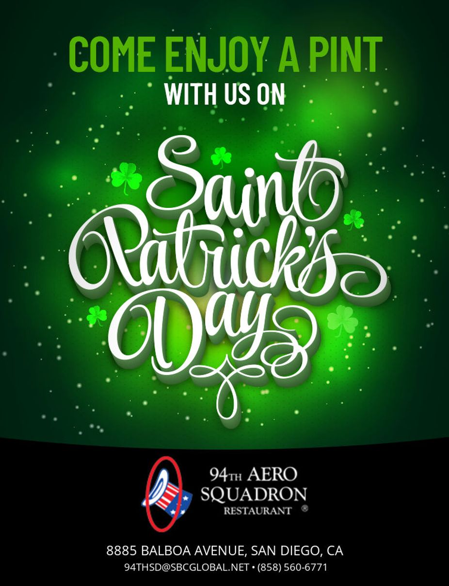 94th Aero Squadron Restaurant San Diego events