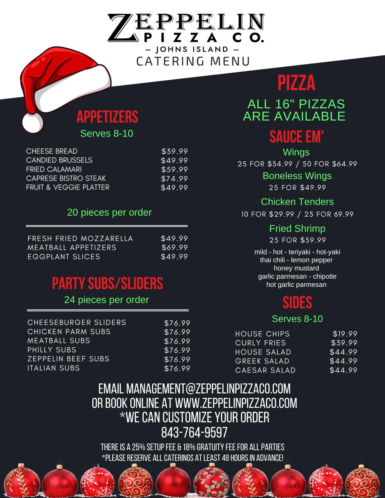 Zeppelin Pizza Co. Johns Island Johns Island, SC