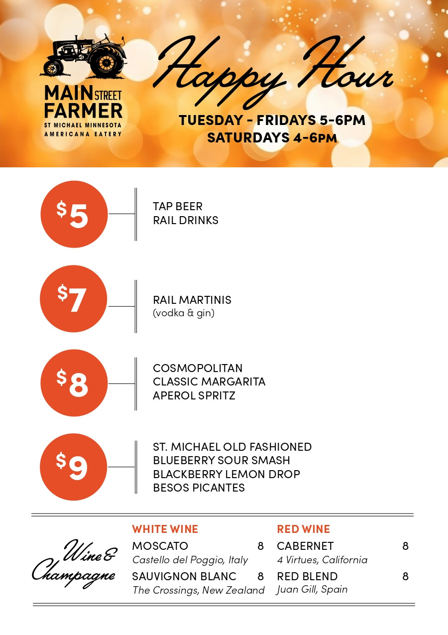 BK Tap Haus & Bourbon Room all specials