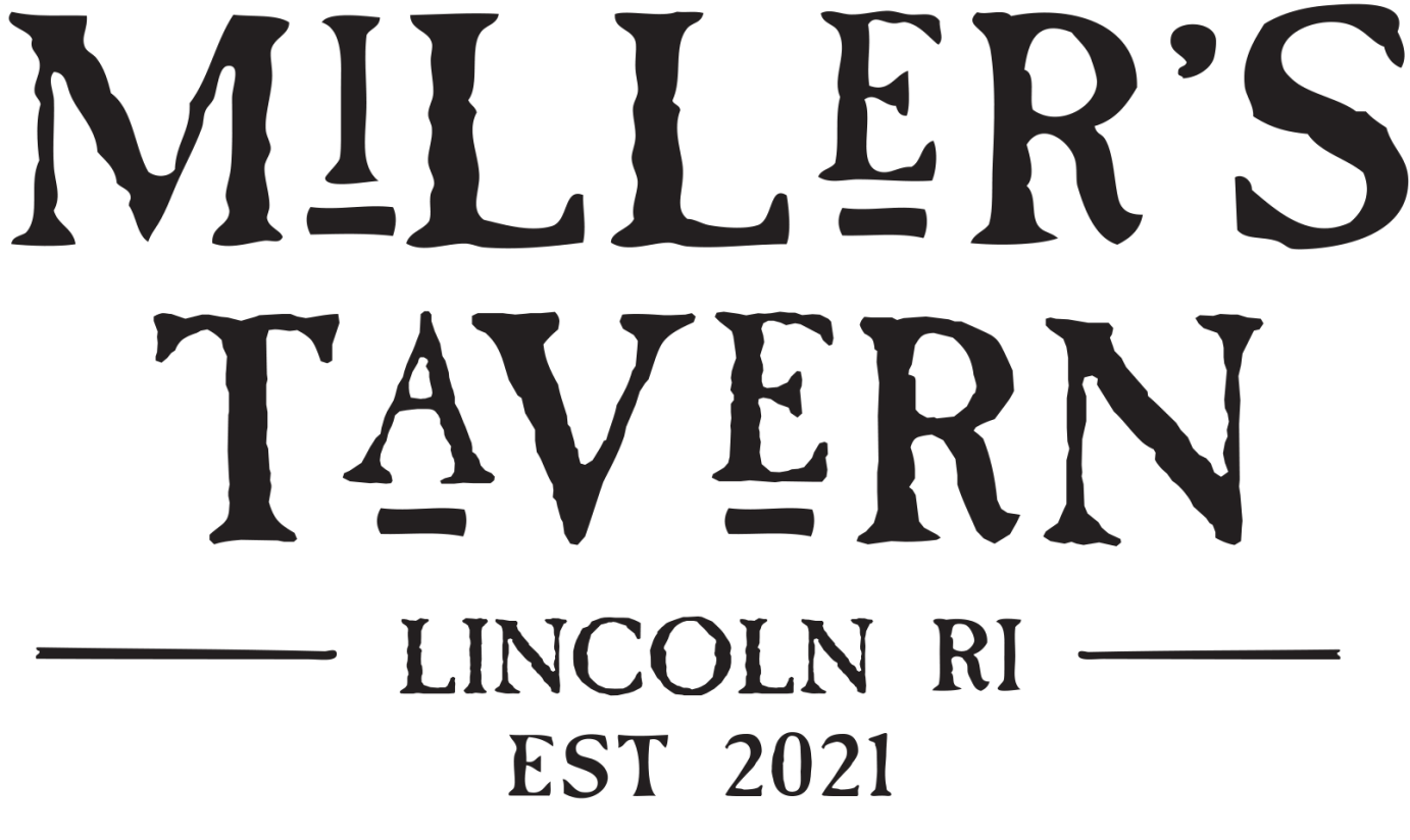 Miller's Tavern RI Food Menu
