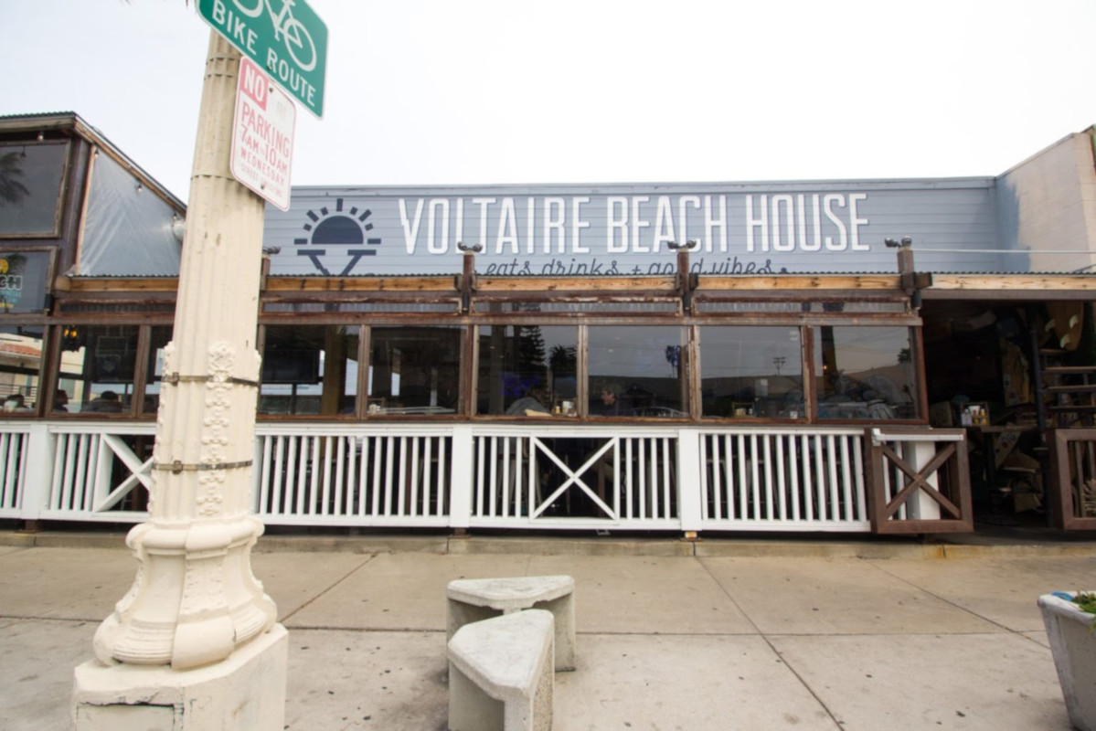 voltaire beach house happy hour menu Inell Begay