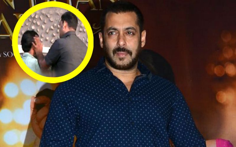 SHOCKER Salman's Bodyguard Slaps An Innocent Fan Thrice!