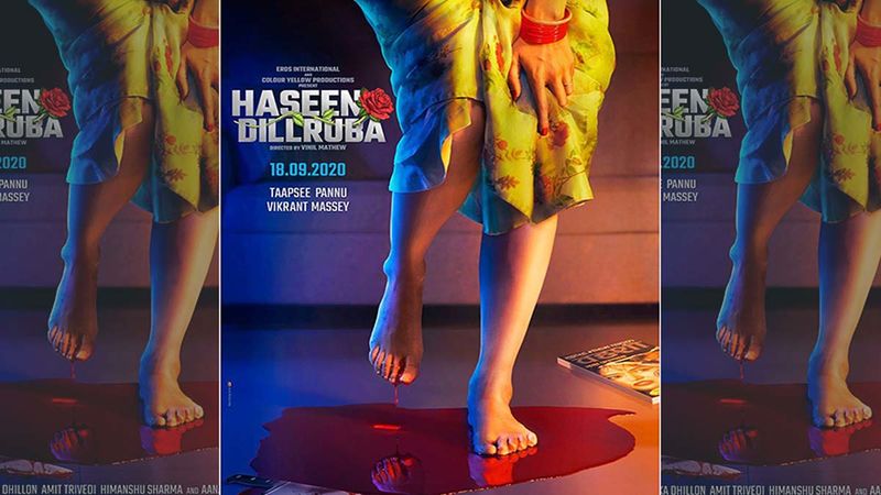 Haseen Dillruba First Look Taapsee Pannu Vikrant Massey’s Murder