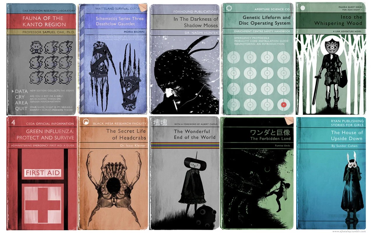 Video Game Art in the Style of Classic Oldschool Book Covers — GeekTyrant Video Game Art in the Style of Classic Oldschool Book Covers — GeekTyrant