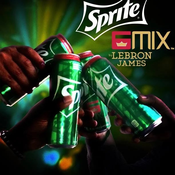 Sprite® 6 Mix™ by LeBron James — The Dieline Branding & Packaging