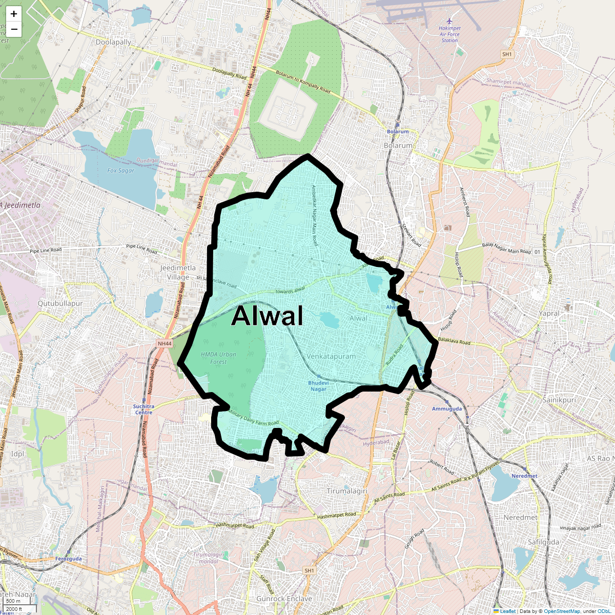 Plots in Yapral Hyderabad 31+ Residential Land / Plots for Sale in