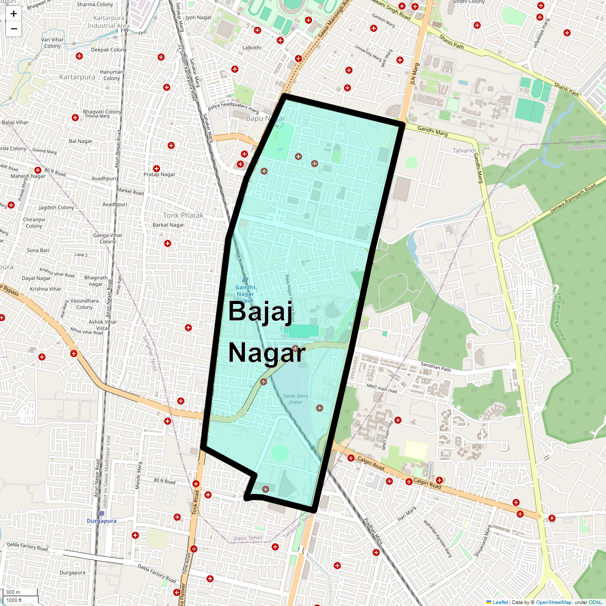 Malviya Nagar, Jaipur Map, Photos and Videos, Property Rates, Ratings