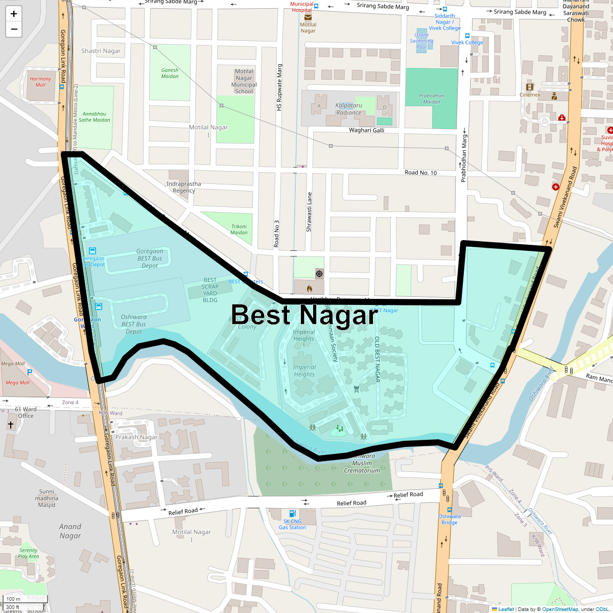 1 BHK Flats for Rent in Goregaon West, Mumbai 1 BHK Flats / Apartments