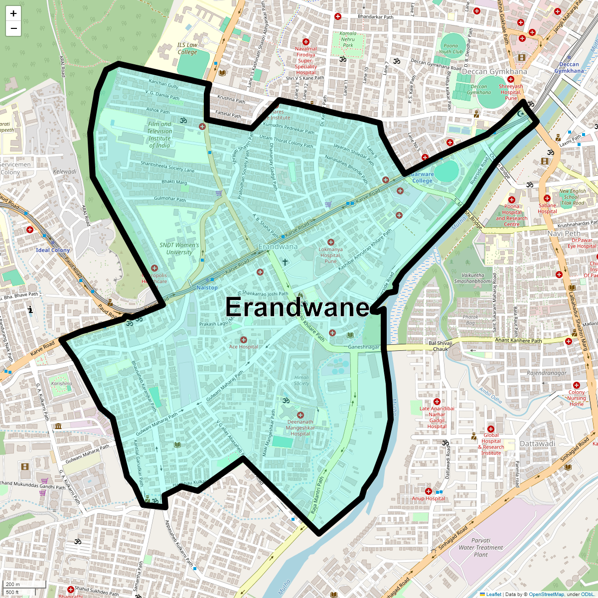 Gokhale Manik Floor Plans Prabhat Road, Pune
