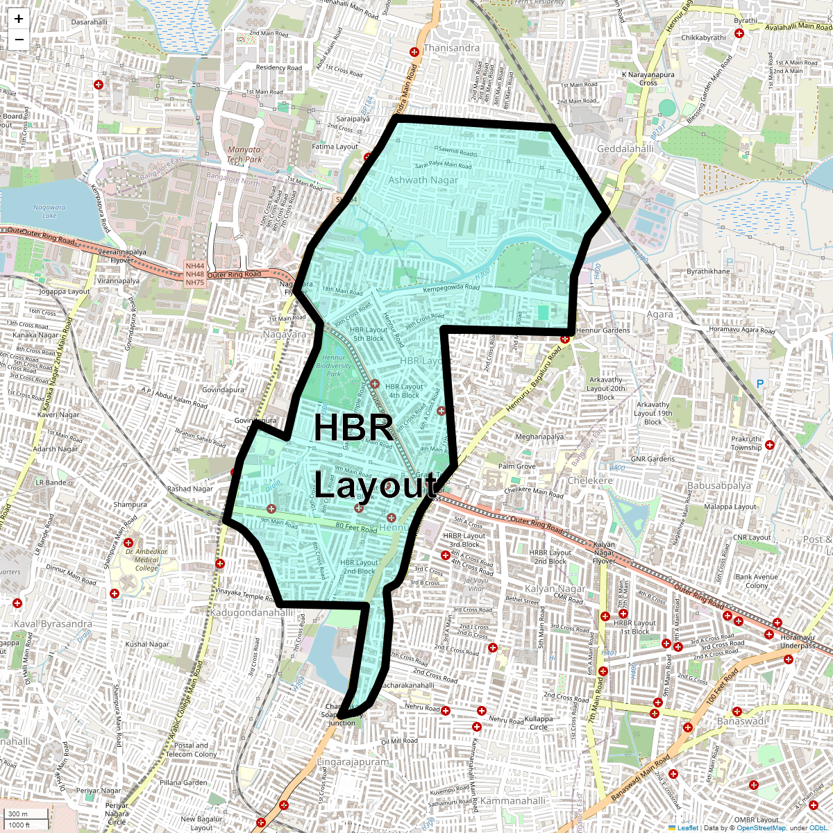 3 BHK Flats for Resale in Puravankara Palm Beach Hennur, Bangalore