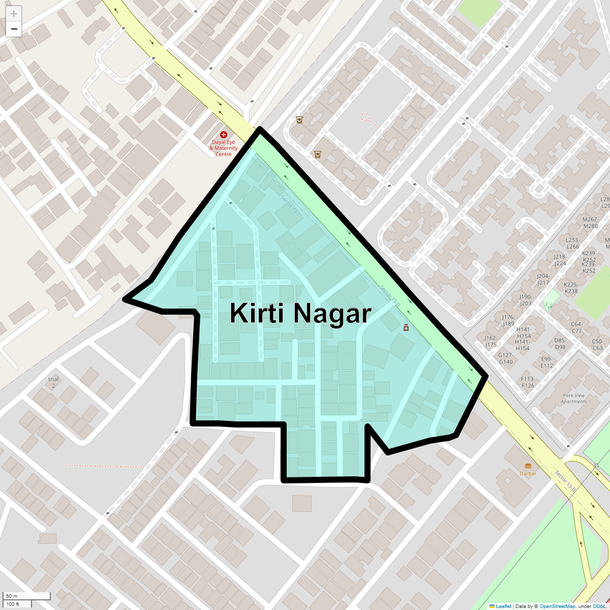 Resale 2 Bedroom 1100 Sq.Ft. Apartment in Jubilee Apartments, Sector 15 Gurgaon 6018582