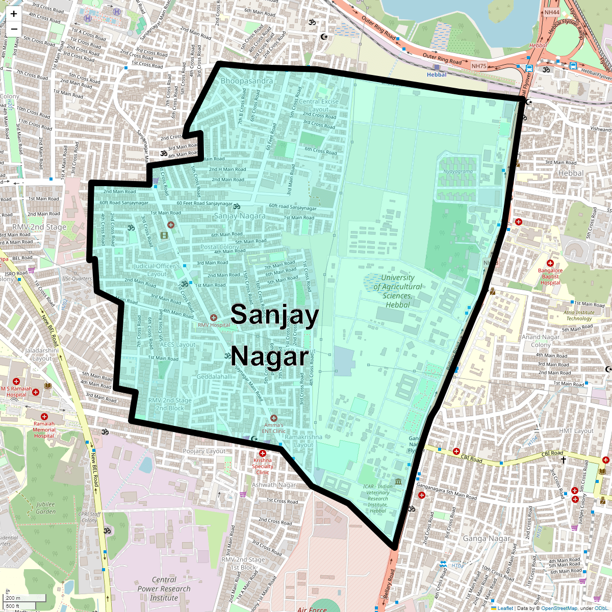 Ganga Nagar, Bangalore Map, Photos and Videos, Property Rates, Ratings